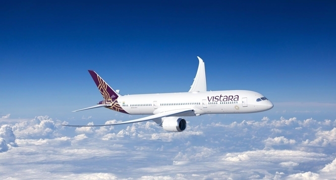 ユナイテッド航空(UA)がインドのヴィスタラ(UK)と提携開始