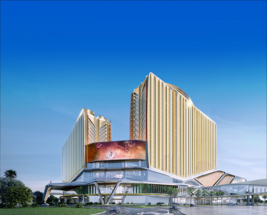 白いバックグラウンドの前に立っている建物