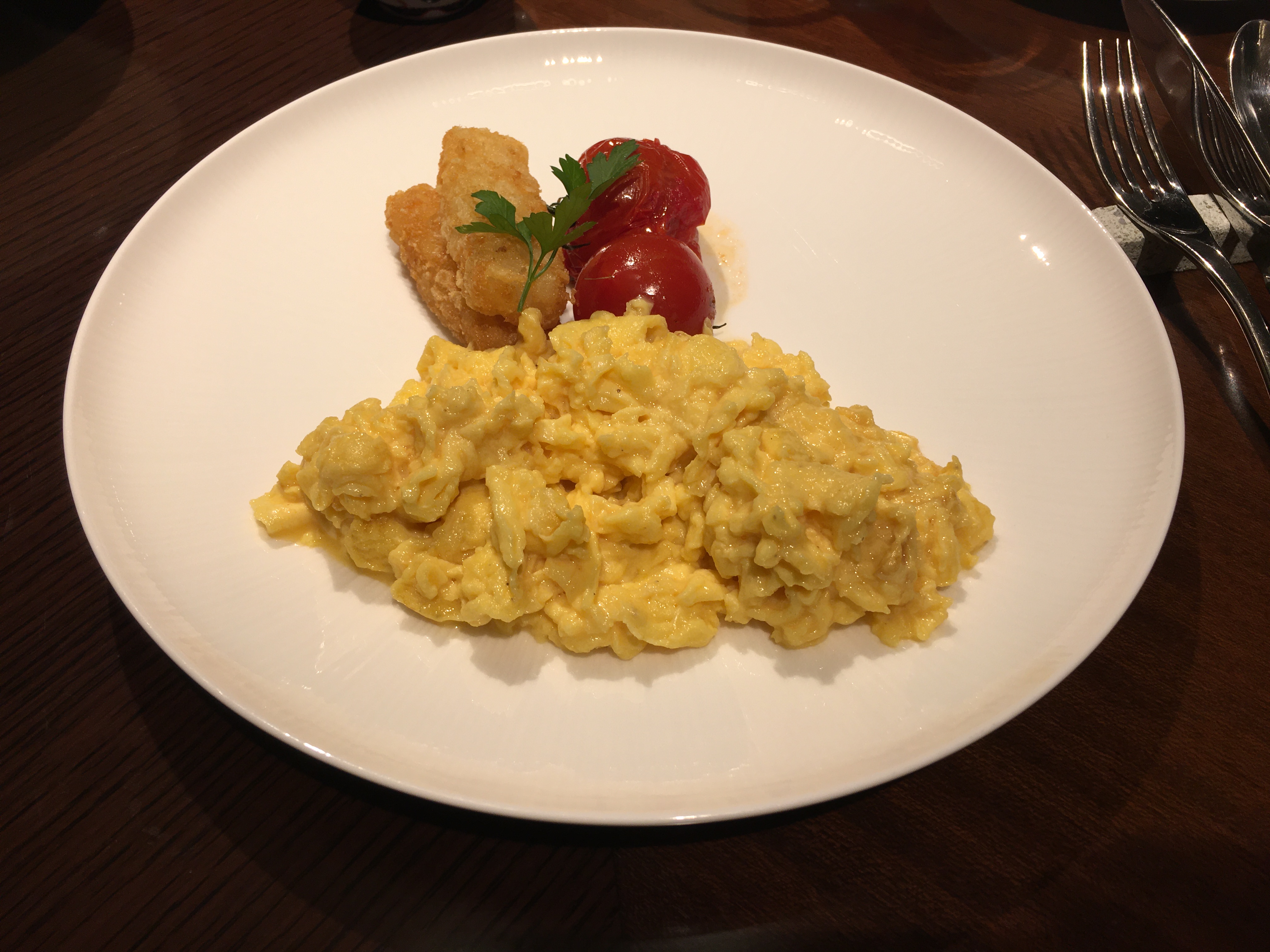 皿の上の料理