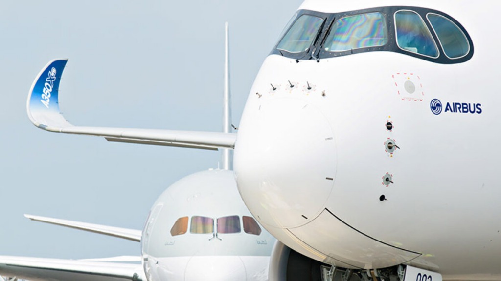 飛行機のプロペラ