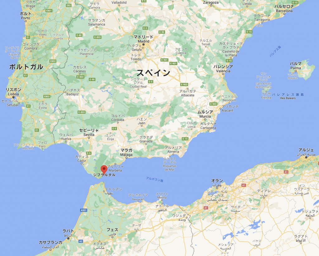gibraltar_map - Voyage Avancé