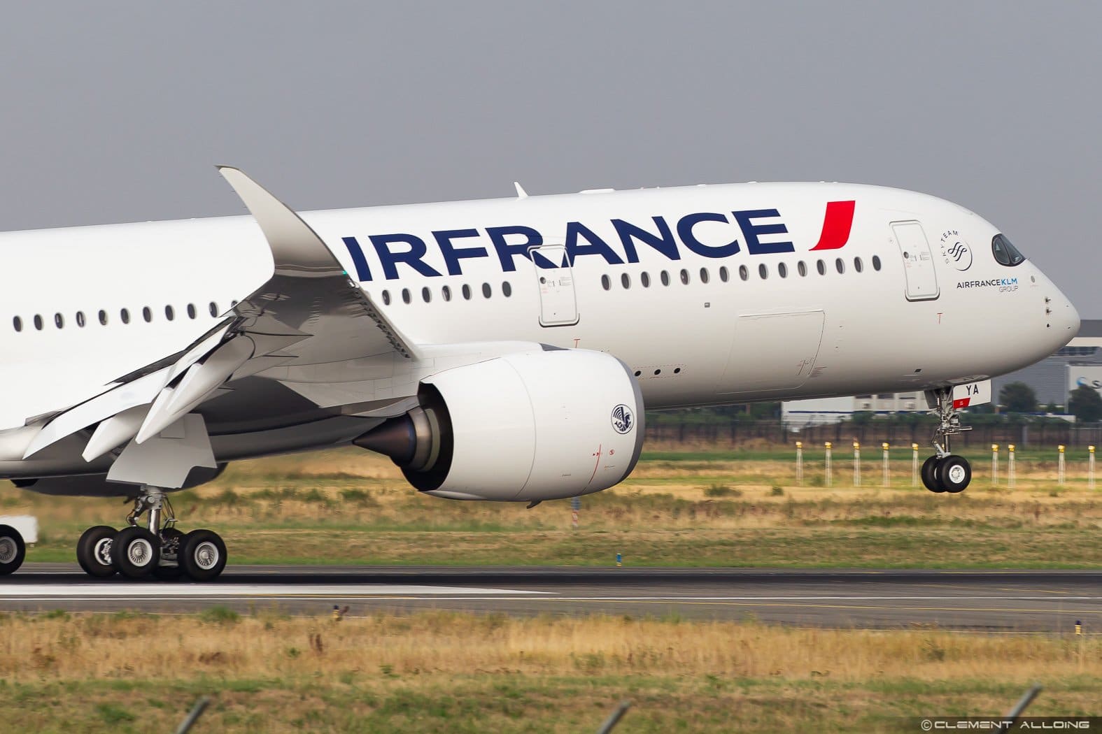 エールフランス航空(AF)のエアバス A350が羽田(HND)にやって来た！