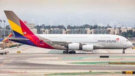 アシアナ航空(OZ)もエアバス A380機材での運航を再開(2022年3月から)