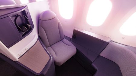 ニュージーランド航空(NZ)の新しい機材と座席