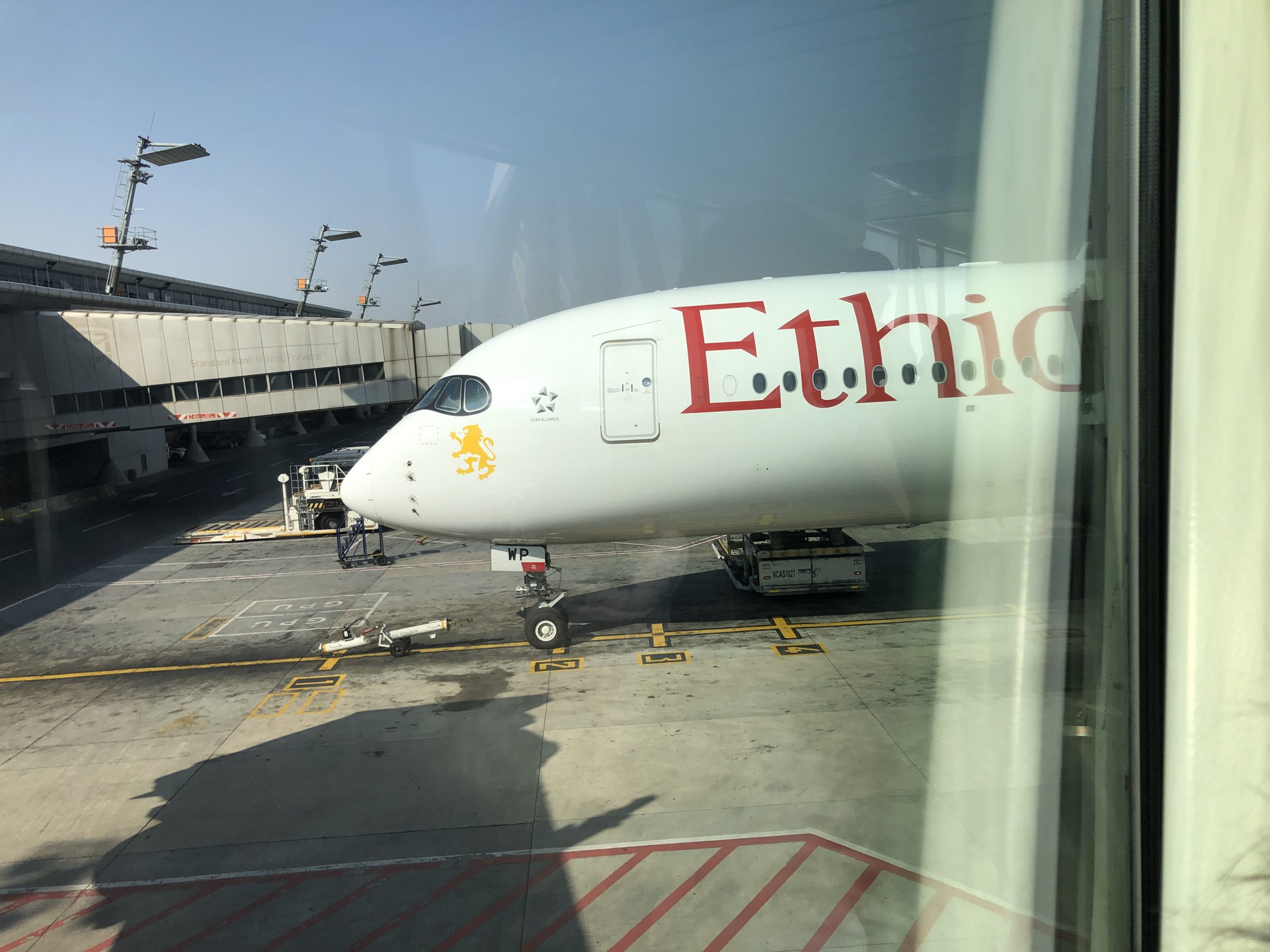 Business Class Review : エチオピア航空(ET) ET808 ヨハネスブルク(JNB) – アジスアベバ(ADD) エアバス A350
