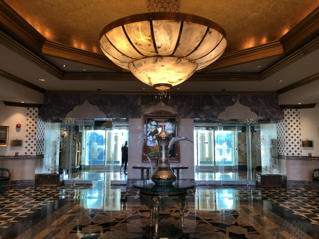 暖炉のある部屋