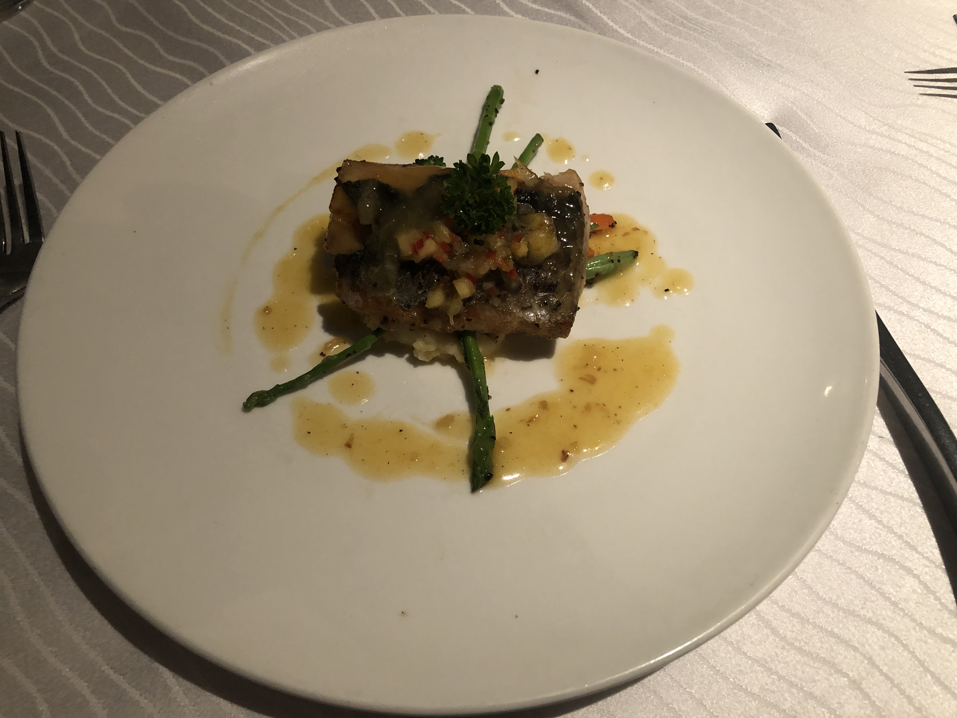 皿の上の料理