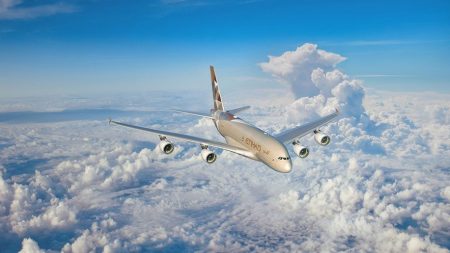 エティハド航空(EY)のエアバス A380が復活
