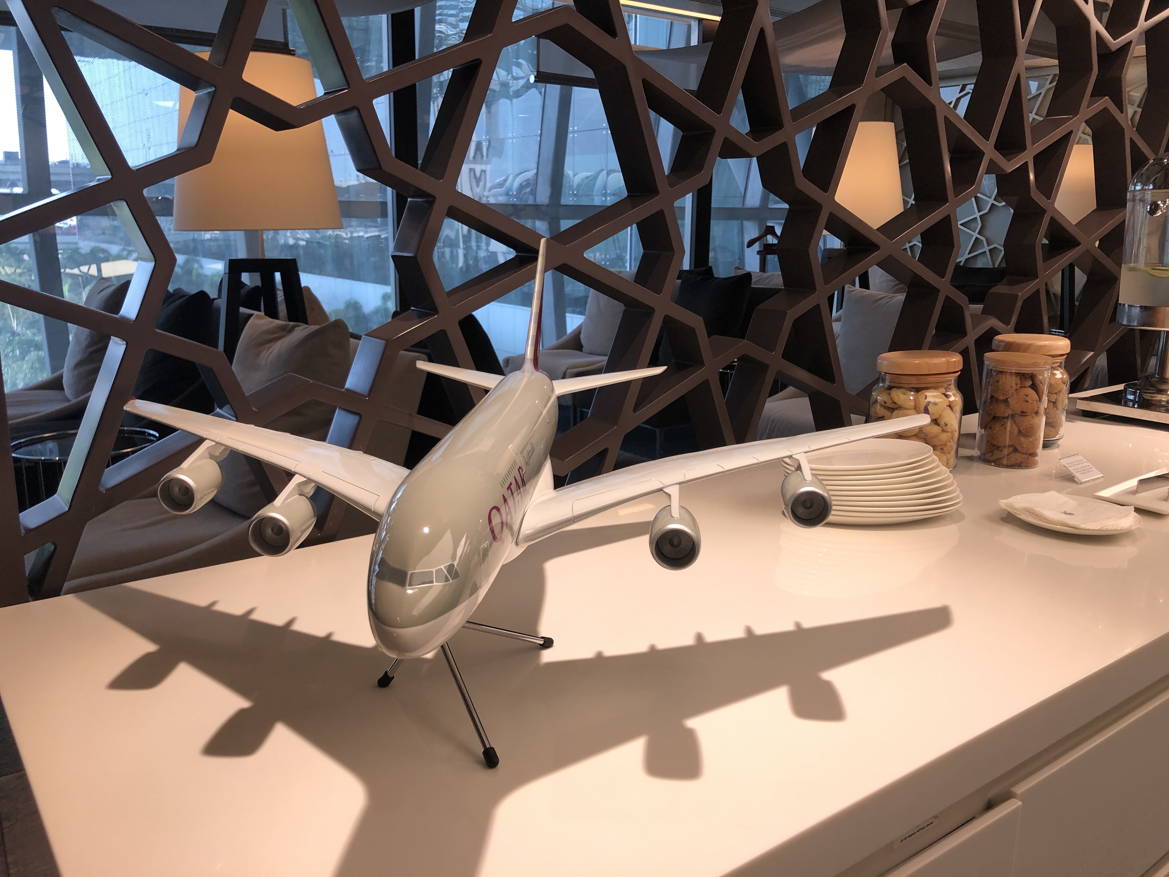 飛行機の模型