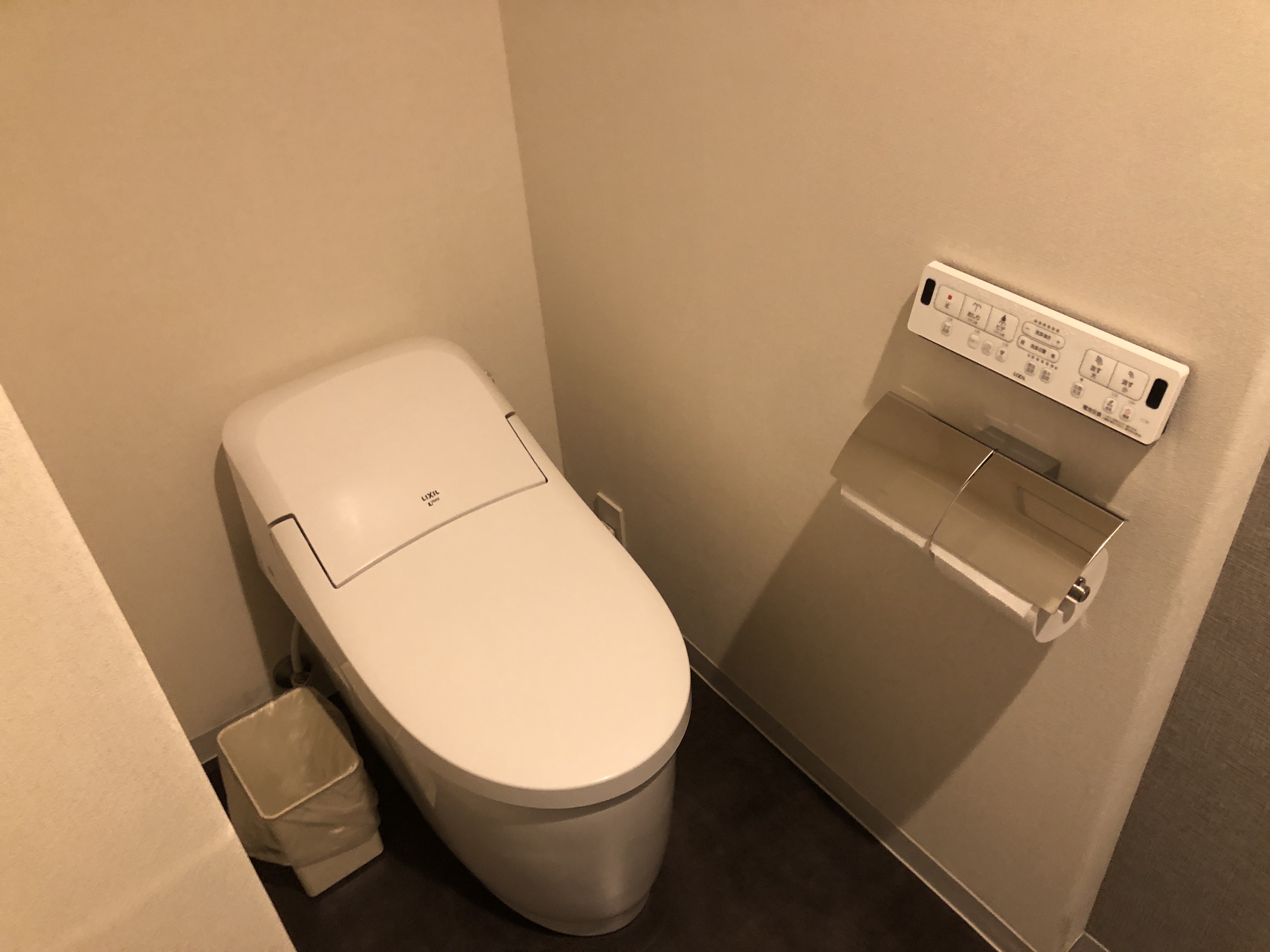 バスルームの一角
