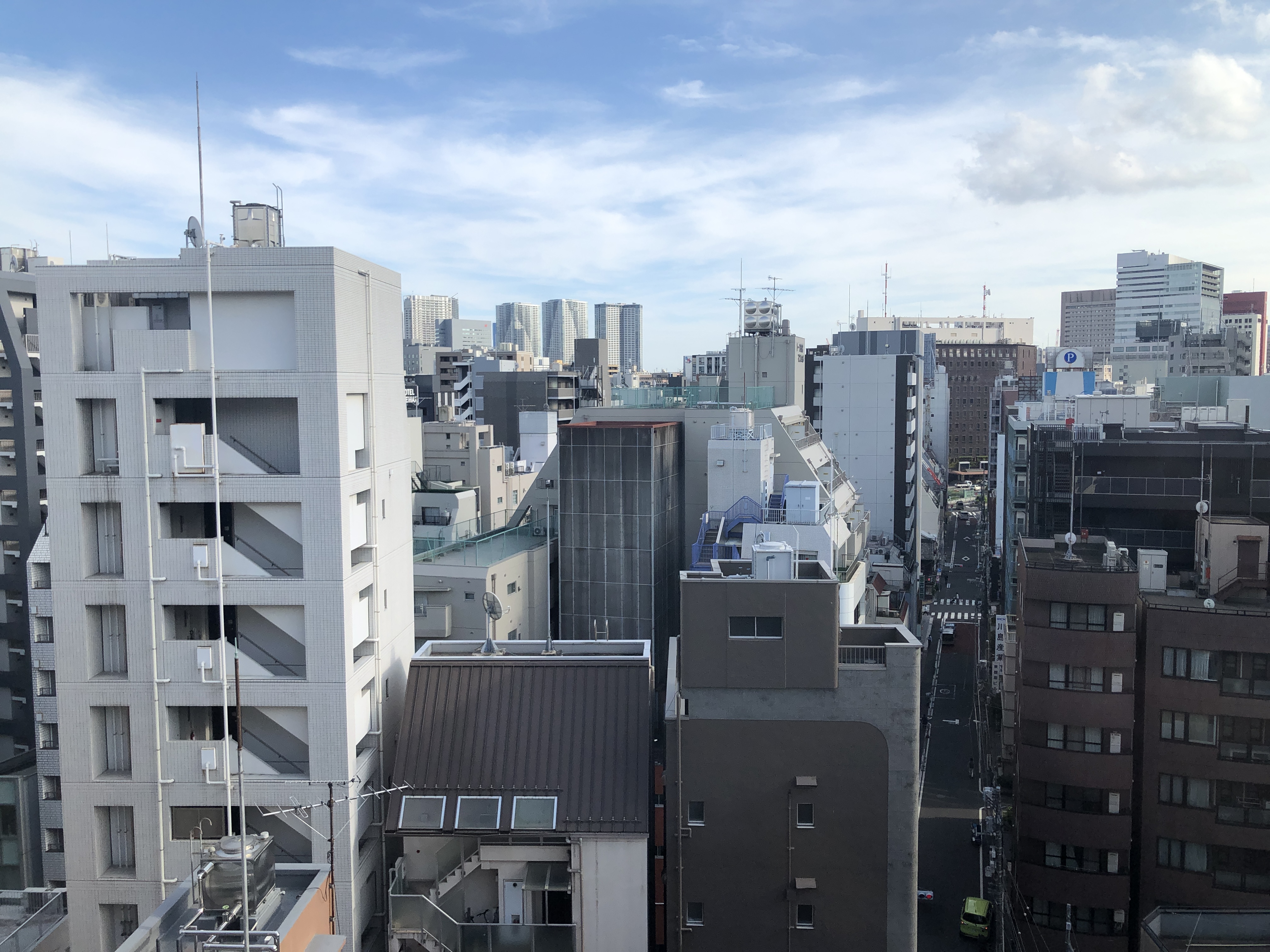 アパートのビル