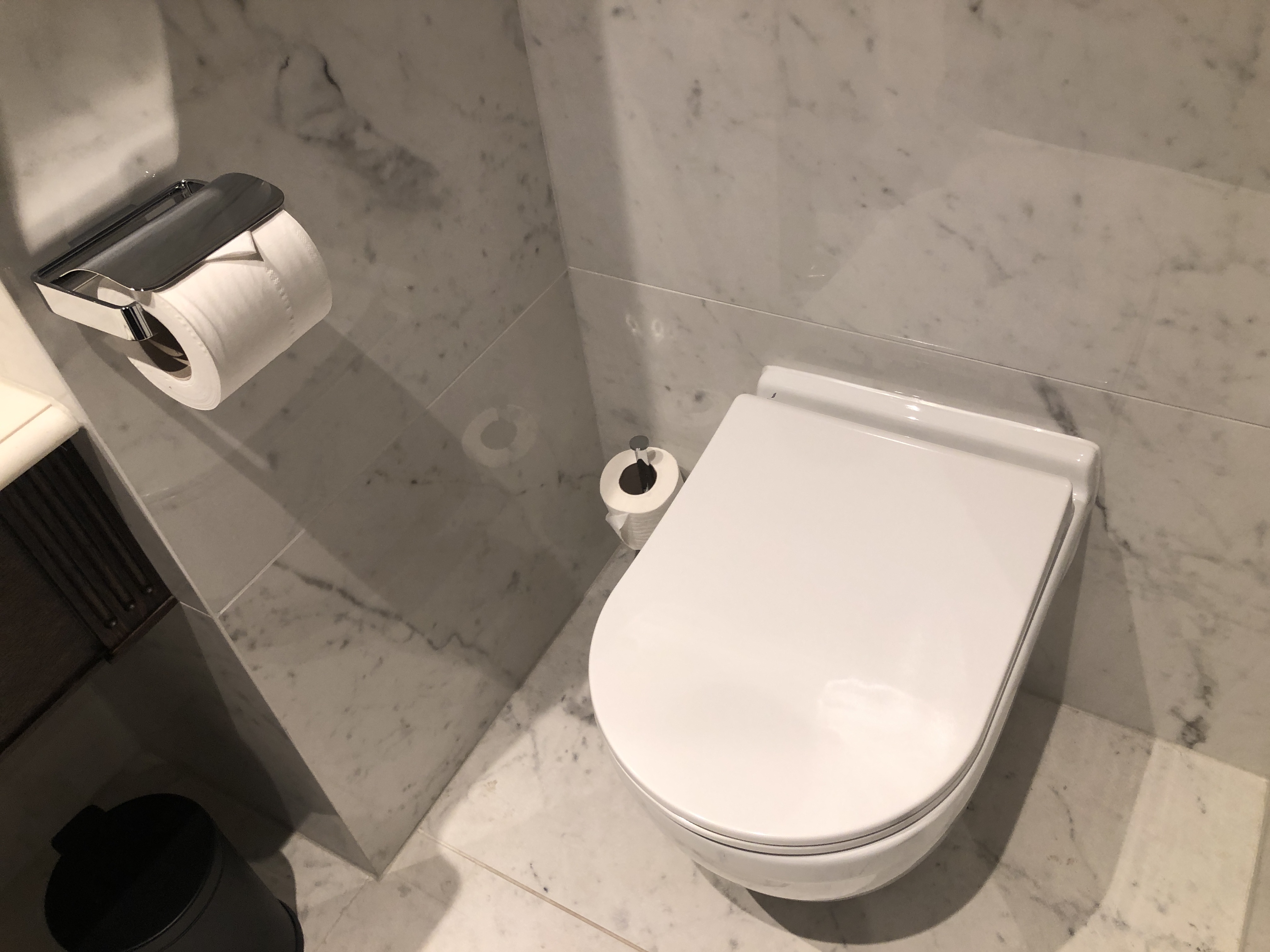 バスルームの一角にある便器