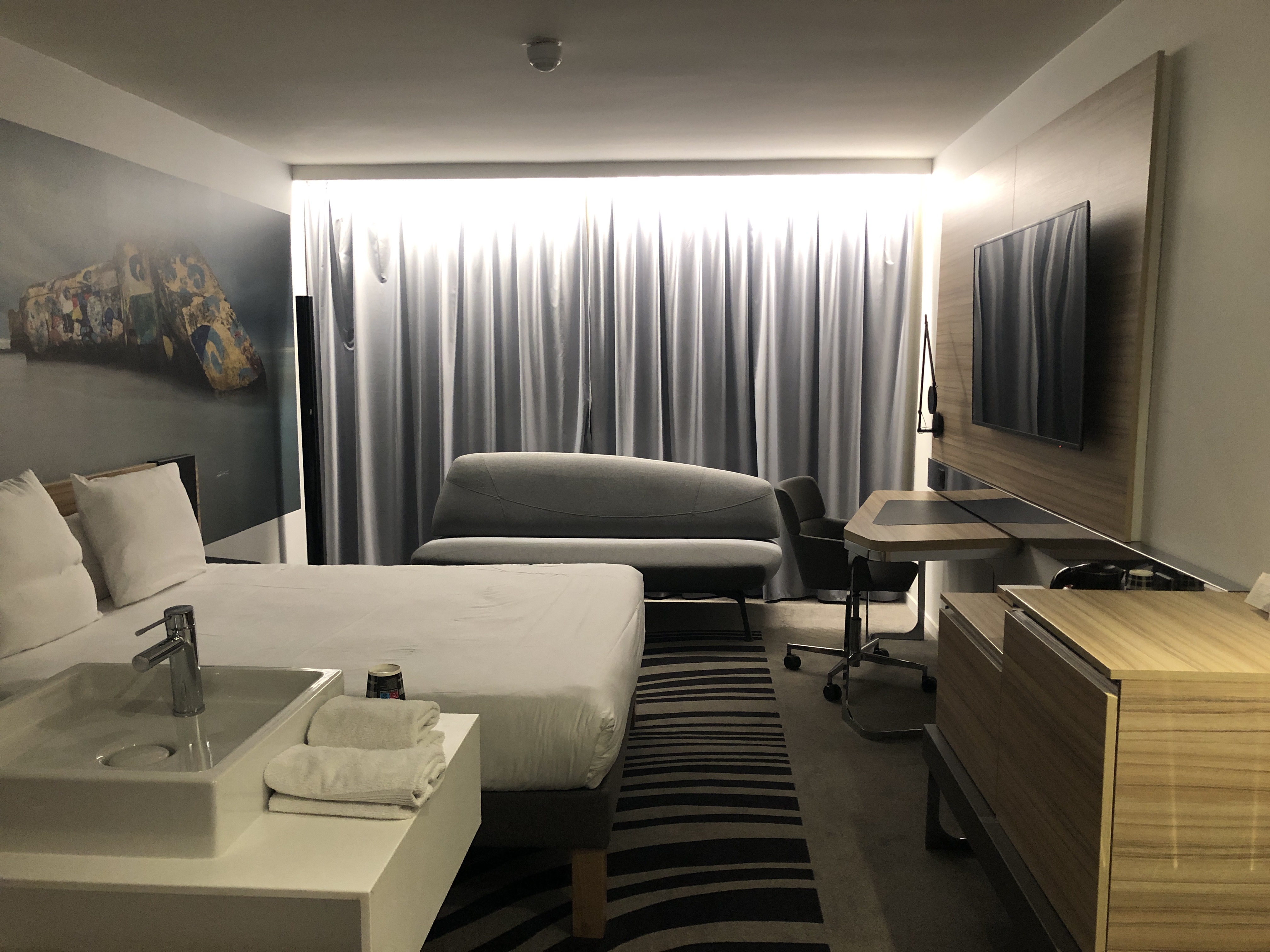ホテルの部屋