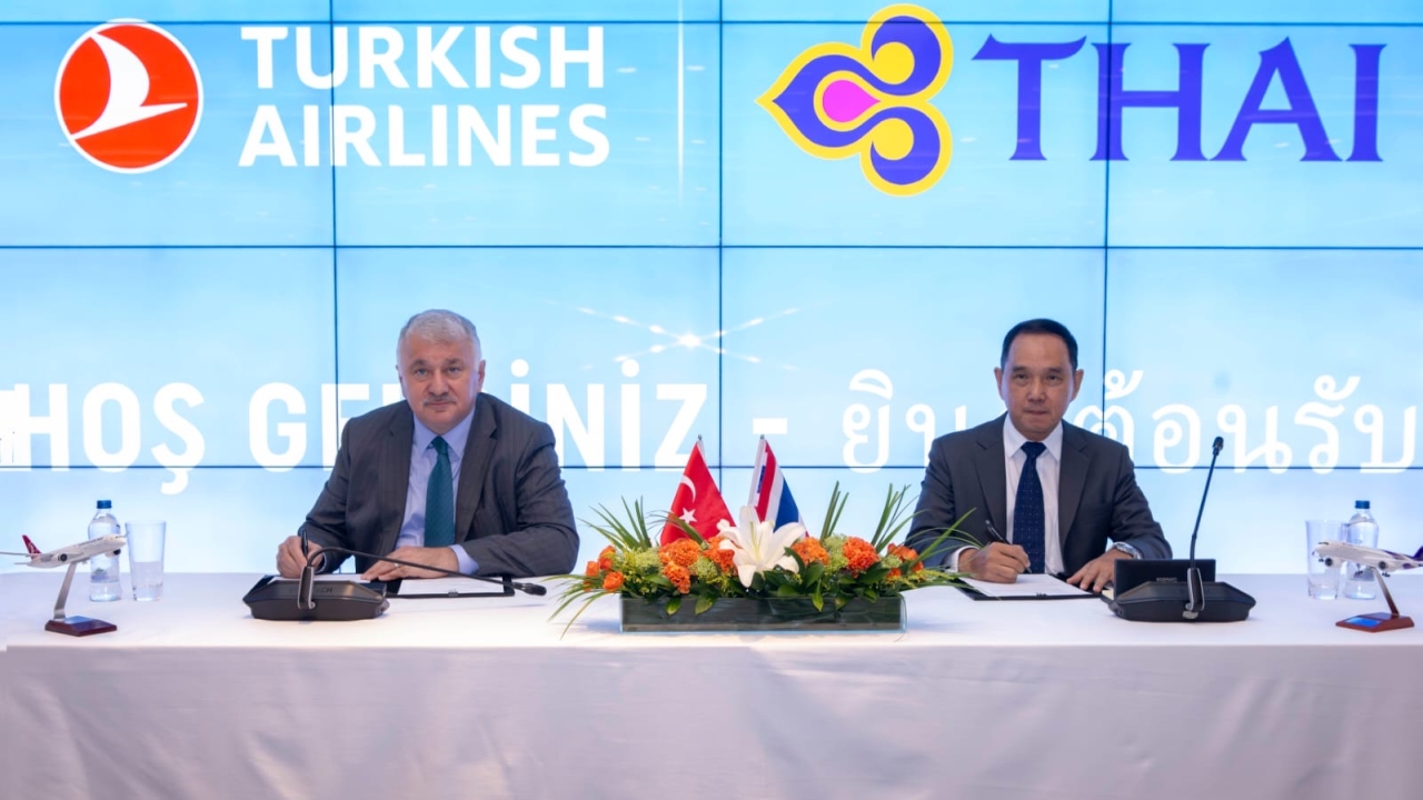 タイ国際航空(TG)とターキッシュエアラインズ(TK)が提携強化