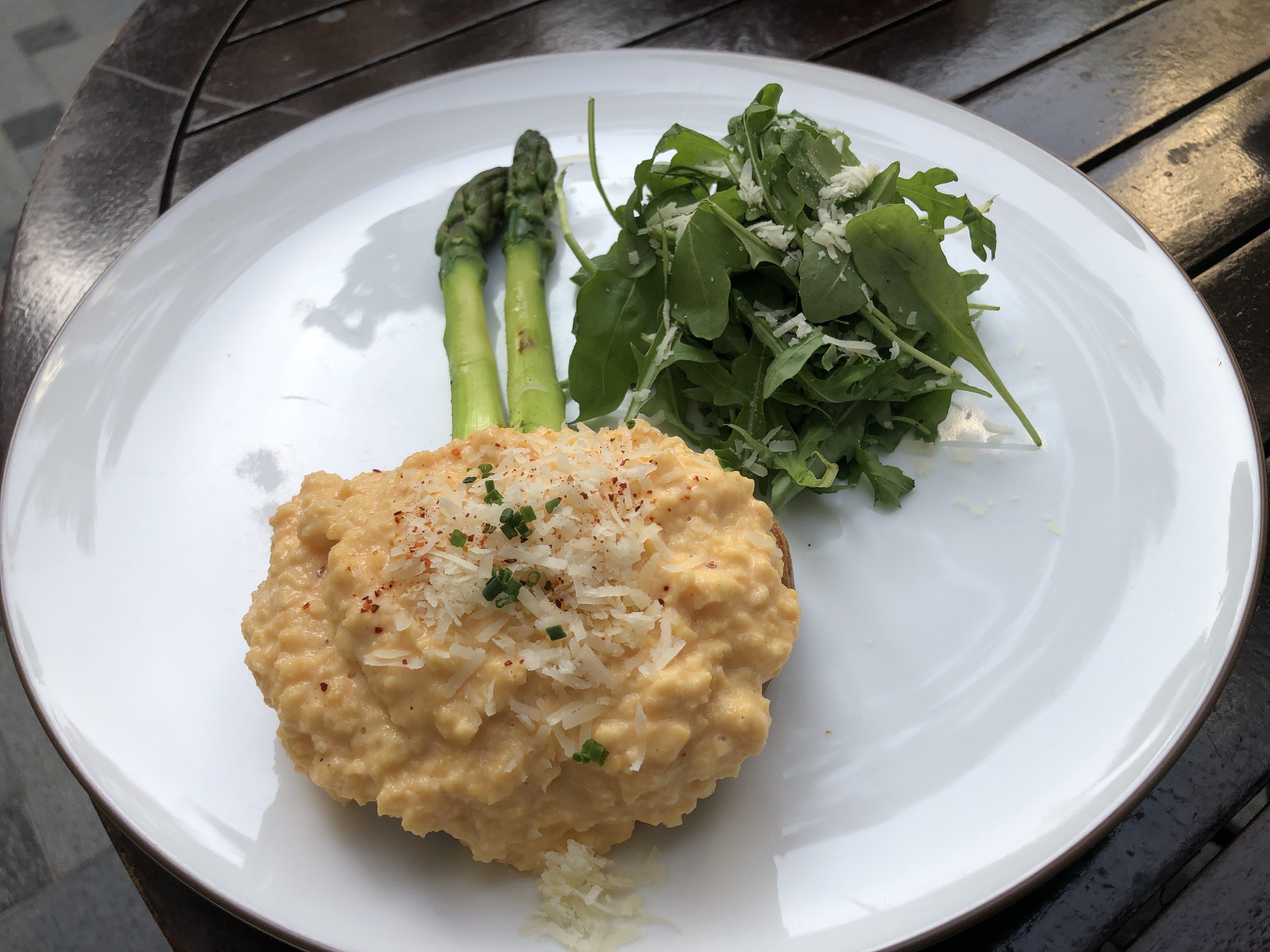 皿の上の料理