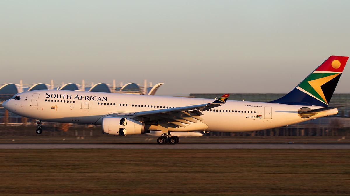 南アフリカ航空(SA)の大西洋横断フライトが再就航