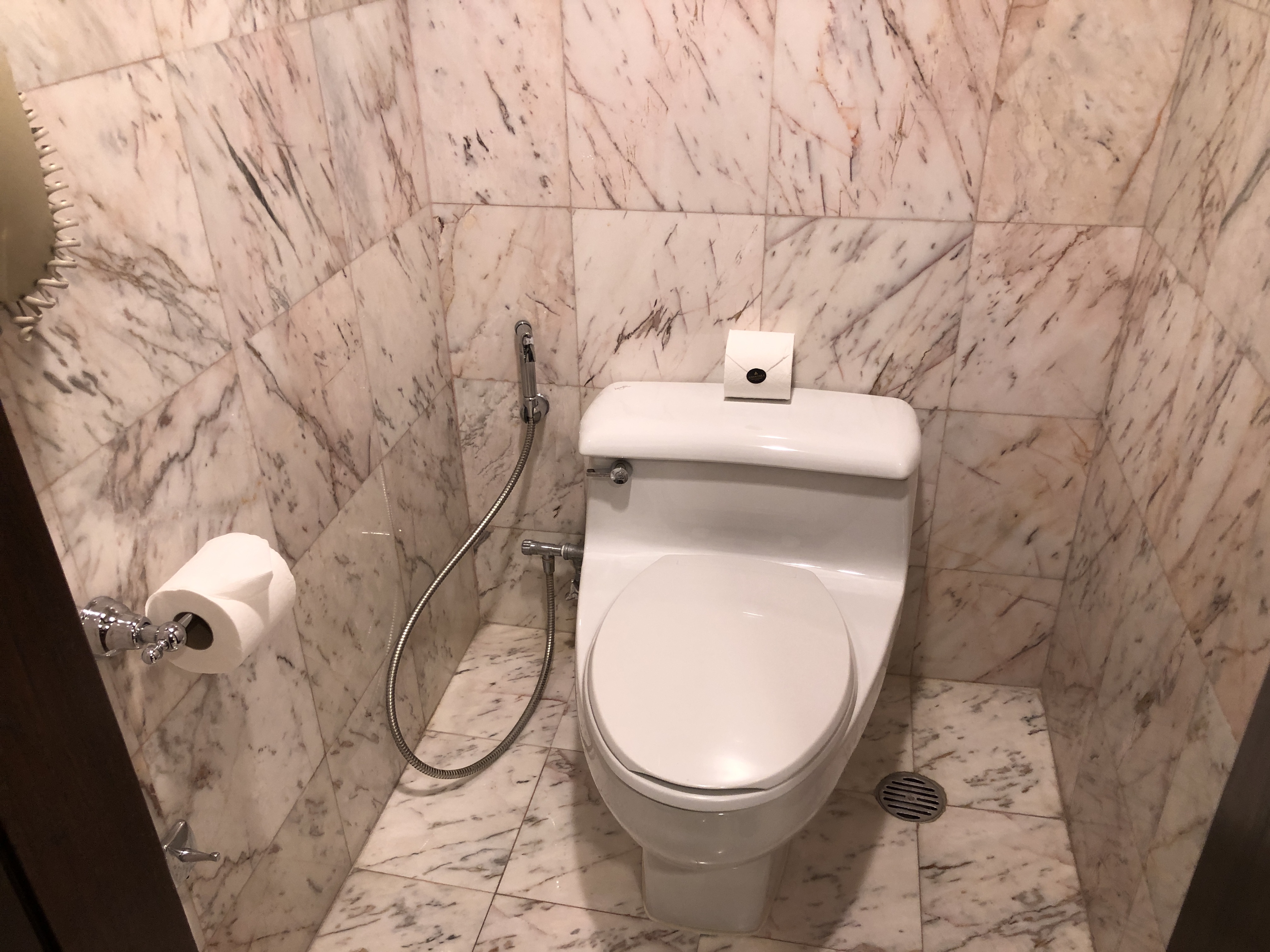 バスルームの一角にある便器