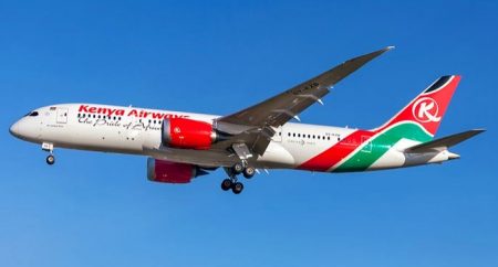 ケニア航空(KQ)がバンコク(BKK)線の運航を再開