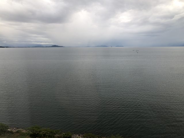 a large body of water