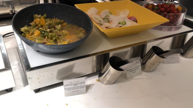 a bowl of food on a stove