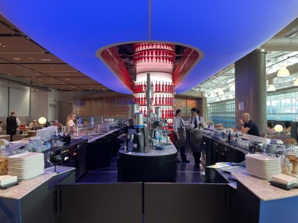Lounge review : ローマ・フィウミチーノ空港(FCO) ITAエアウェイズ(AZ) ハンガーラウンジ(シェンゲン内)