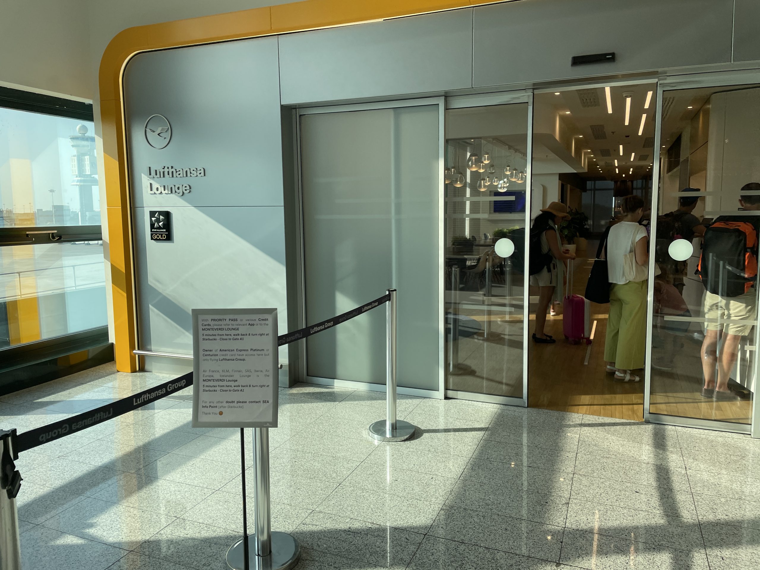 Lounge review : ミラノ・マルペンサ空港(MXP) ルフトハンザ・ドイツ航空(LH) ビジネスラウンジ(シェンゲン内)